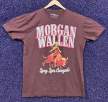 Morgan Wallen Long Live Cowgirls Big Bull Country T-Shirt 1X 