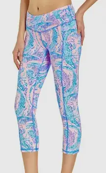 Lilly Pulitzer Luxletic Weekender Legging in Maybe Gator Sz.M