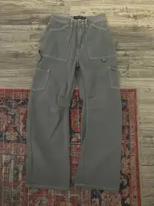 gray cargo pants