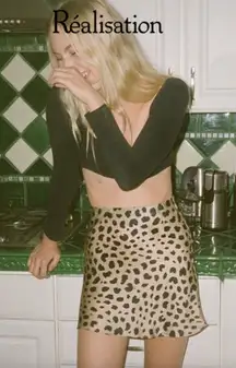 Realisation Par The Cookies Wild Things Mini Skirt