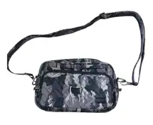Lug Convertible Bag Carousel Camo Crossbody Belt Bag Quilted Army Gray White