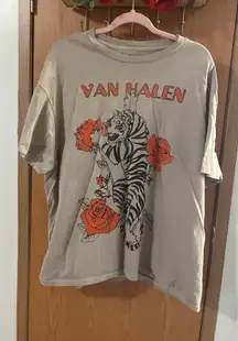 Van Halen concert tshirt size ox