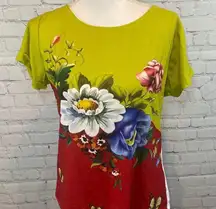 Floral Print Tee