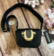 NWT MINI HORSESHOE BAG in BLACK