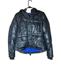 American Eagle Black Puffer Jacket Size Medium