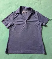 Blue Cutter & Buck Women's Polo Golf Shirt Size‎ Small CB DryTec Luxe
