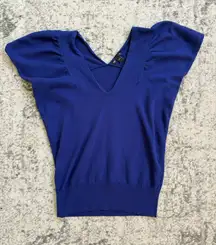 Gap V-Neck knit short sleeve top