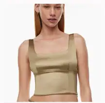 Wilfred Satin Corset Top