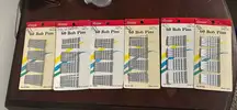 Bundle of 6 Annie Silver Bobby Pins (most 60 count) - new in packaging