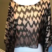 Romeo & Juliet Couture Ombré Pattern Shirt