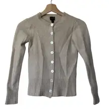 PAUW Amsterdam cashmere Beige cropped Cardigan Sweater S