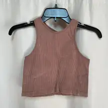 Halter Tank Crop Top