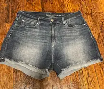 Signature By  Women's High Rise Jeans Shorts - Size 12 W31