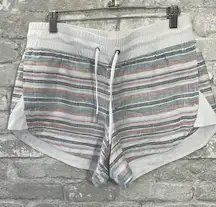 Athleta Cabo Linen Beachside Shorts