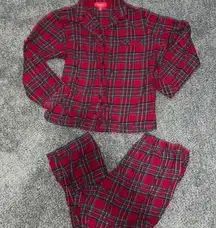 Macy's  Family Pj’s - Red Green Plaid - XL