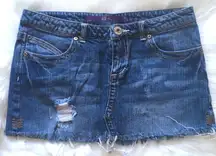 Jean Skirt 