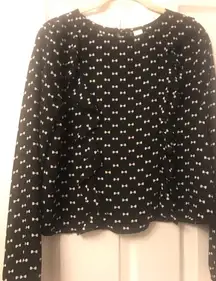 hm bow blouse 
