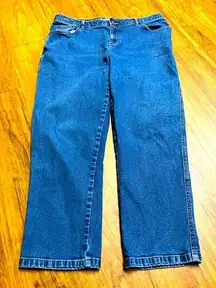 Bill Blass Vintage women’s high waisted, Mom jeans size 16 petite