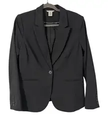 Gray Liz Claiborne Blazer Suit Jacket Coat Business Casual Women’s Medium 10 Fit