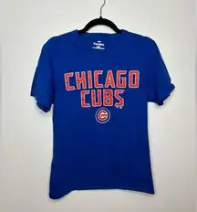 Fanatics Chicago Cubs Blue Tee-Small