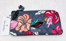 Vera Bradley RFID Tech Wristlet Wallet/Phone‎ Holder Coastal Paradise NWT $59