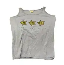 Anvil Tank Top - Women's Medium - Cape San Blas Turtle Graphic