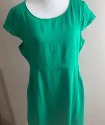 NWT Nicole miller emerald green dress size 14