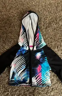 Cropped Zip Up Workout Jacket