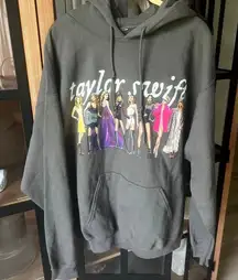 Taylor Swift Eras hoodie tour merch 1989 red folklore oversized large pullover