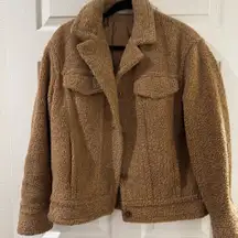 Vince Faux Shearling Jacket