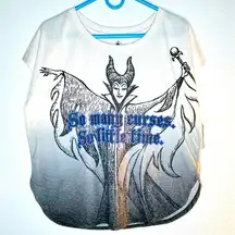 DISNEY Top NWT “So Many Curses So Little Time” Extra Large see Measurements