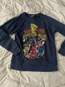 Disney Power Rangers Crewneck Sweater Vintage