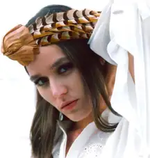 Feathered Headband Head piece