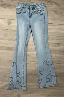 Boot cut jeans 