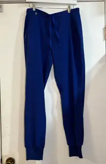 Figs Zamora Jogger Scrub Pants Womens Large Blue TW2003 Nursing Hospital Uniform
