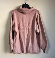 Free People  XS dark pink sweater