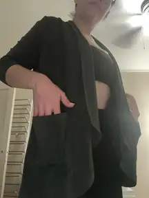 Banana republic cardigan blazer