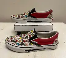 Vans Customs Off The Wall Dog And Car Macaroon Print Shows Size Women 5 Men‎ 3.5