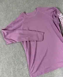 Moosejaw Long Sleeve Waffle Shirt Womens Medium‎ Regular Fit Crew Neck