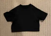 Alphalete Black Short Sleeve Top