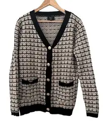 Woodrow cardigan with gold buttons NWOT