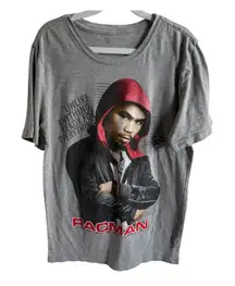 Manny Pacquiao Pacman Tee‎ Women’s Fit Gray M OR L