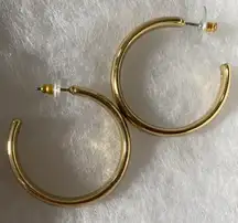 Gold Plated Hoop Earrings