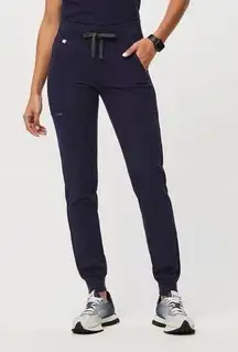 Figs | Zamora 6-Pocket Jogger Scrub Pants in Navy Sz Small