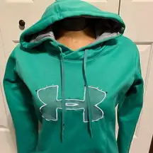 Under Armour Green Womens ColdGear Hoodie 