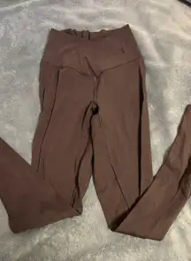 Aerie crossover leggings gray