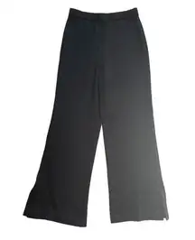 St. John Evening by Marie Gray Black Knot Wide Leg High Waisted Pant Small 6