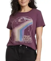 Womens Pink Floyd Dark Side of the Moon Concert Tee Shirt - Sz S