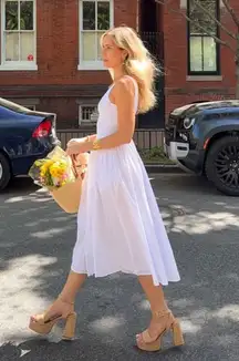 Showpo White Midi Dress