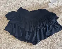 Rock N Rags Skirt Ruffle Mini black